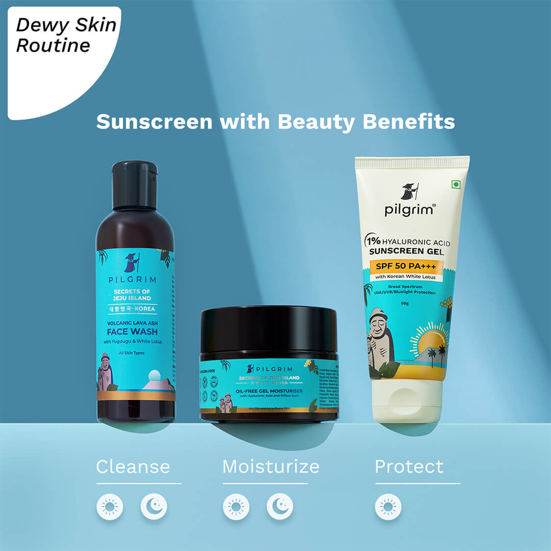 1% Hyaluronic Acid Sunscreen Gel SPF 50 PA+++