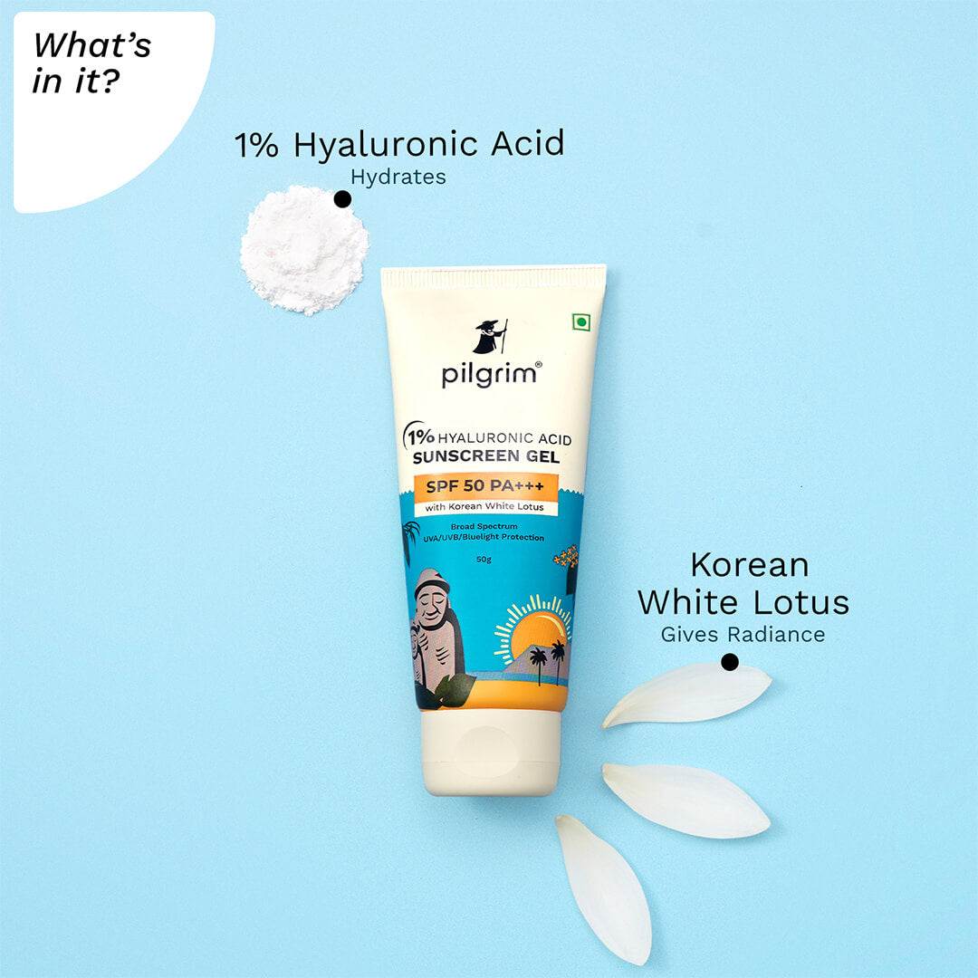 1% Hyaluronic Acid Sunscreen Gel SPF 50 PA+++ (Copy)