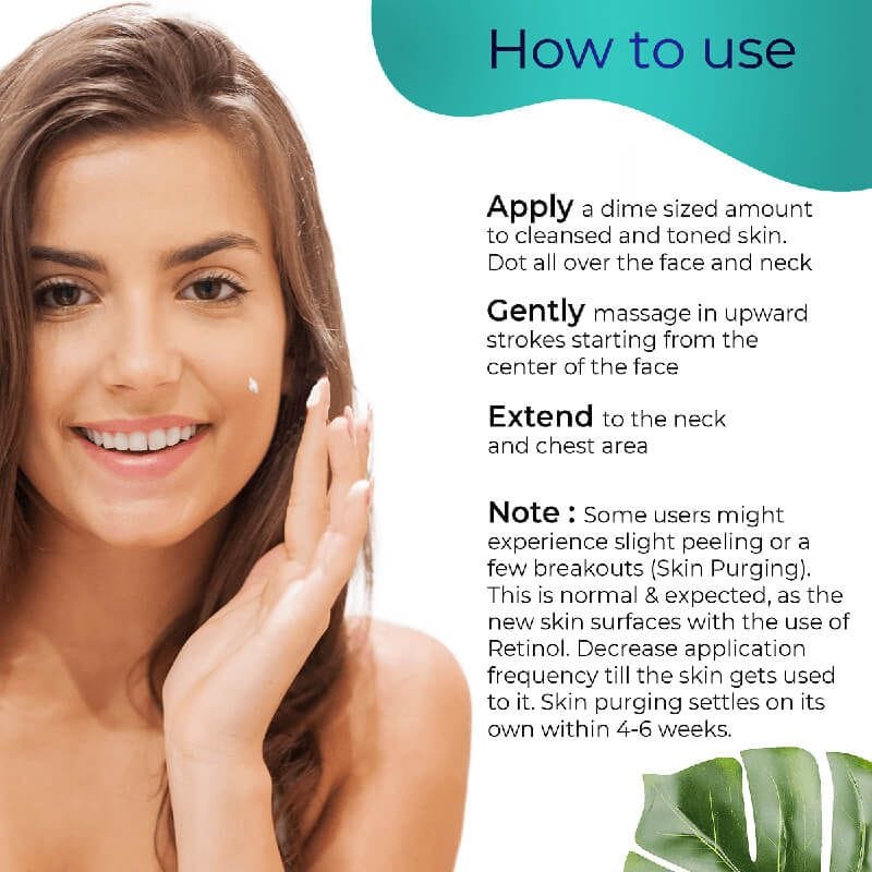 FREE MINI - Retinol Night Cream with Vitamin C & Hyaluronic Acid