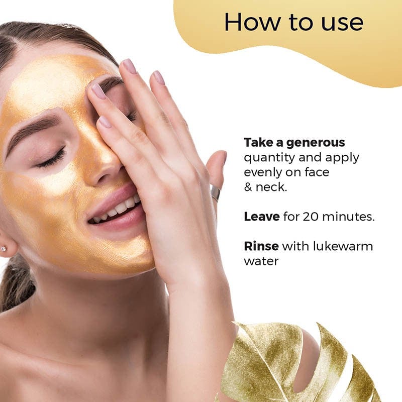 24K Gold Facial Mask - 50gm group limit