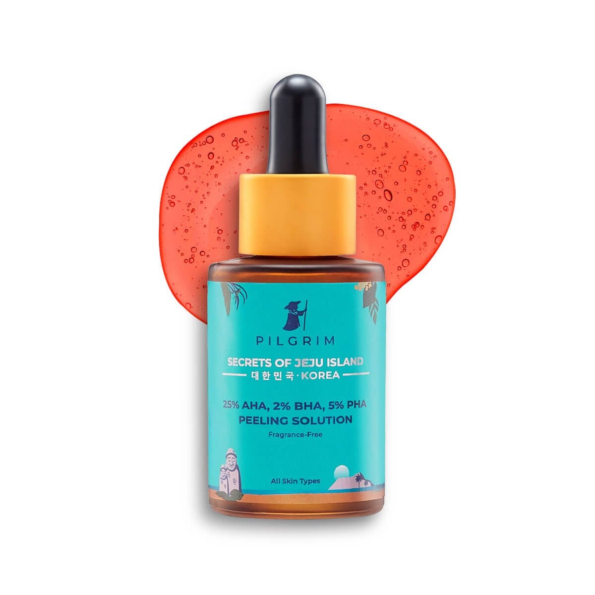 25% AHA, 2% BHA, 5% PHA Peeling Solution, 30ml - Pilgrim India