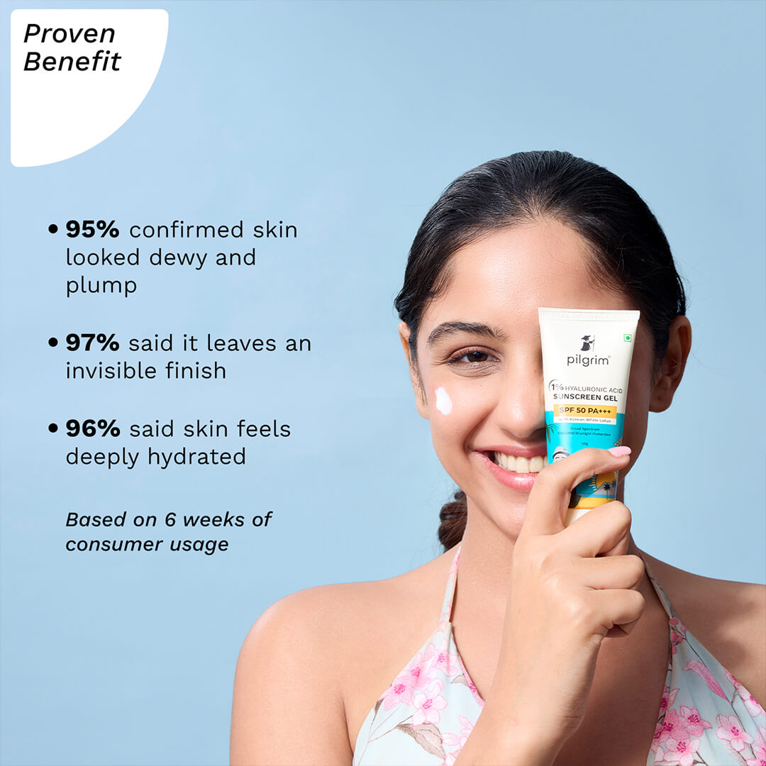 1% Hyaluronic Acid Sunscreen Gel SPF 50 PA+++