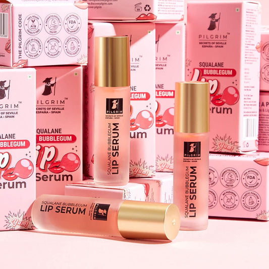 Squalane Bubblegum Lip Serum - Pilgrim India