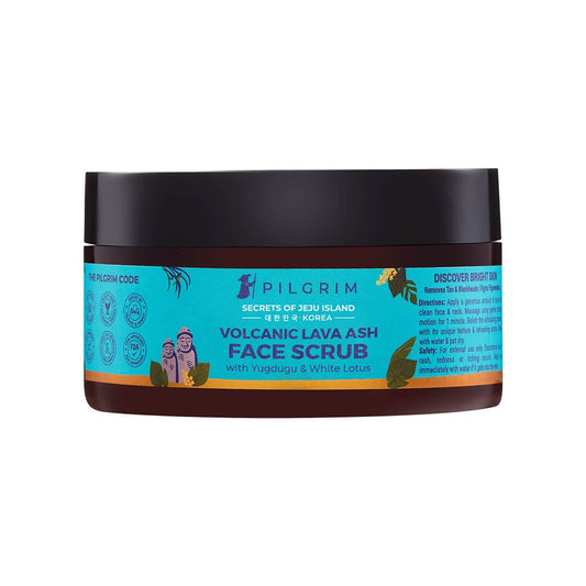 Volcanic Lava Ash Face Scrub with Yugdugu & White Lotus - Pilgrim India