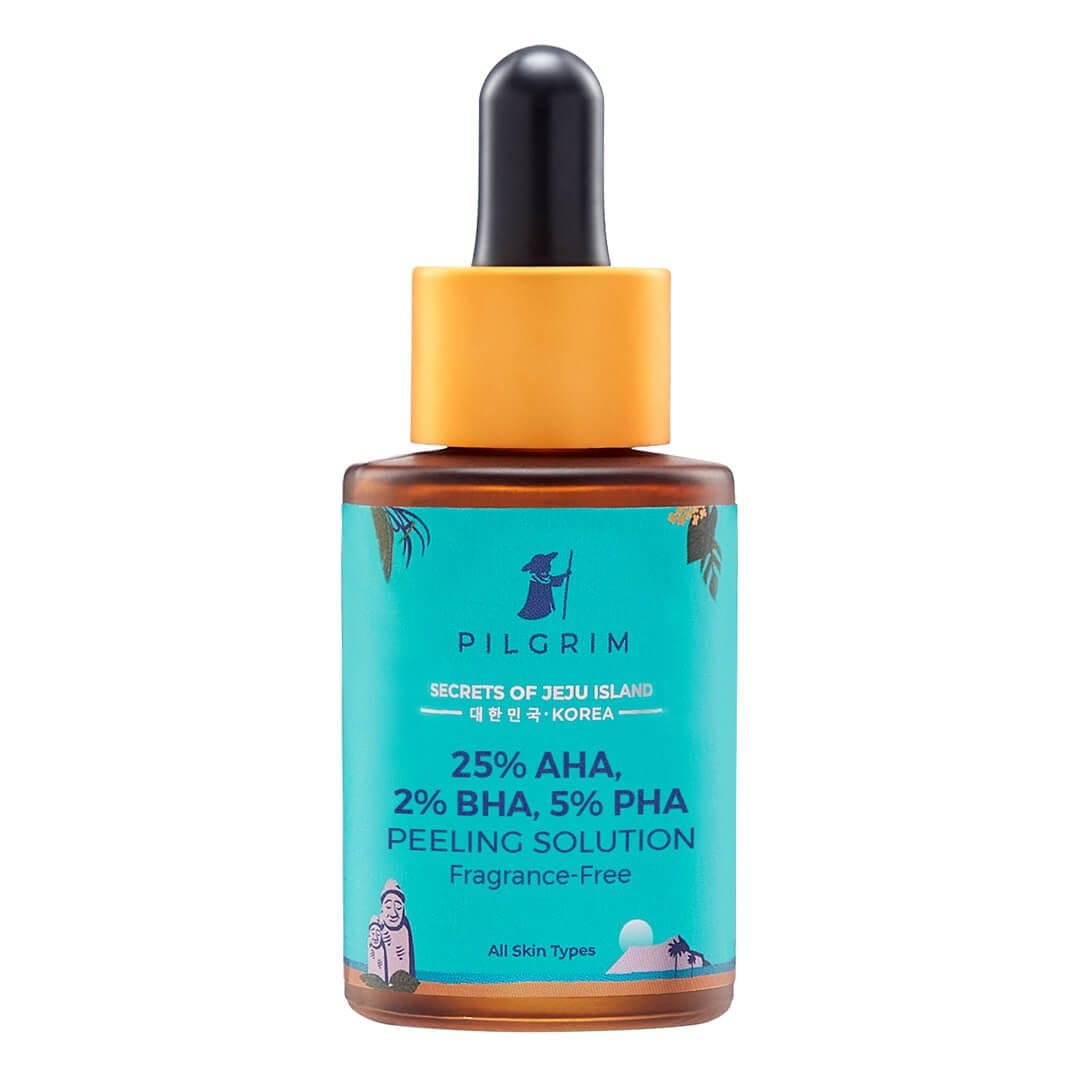 25% AHA, 2% BHA, 5% PHA Peeling Solution, 30ml - Pilgrim India
