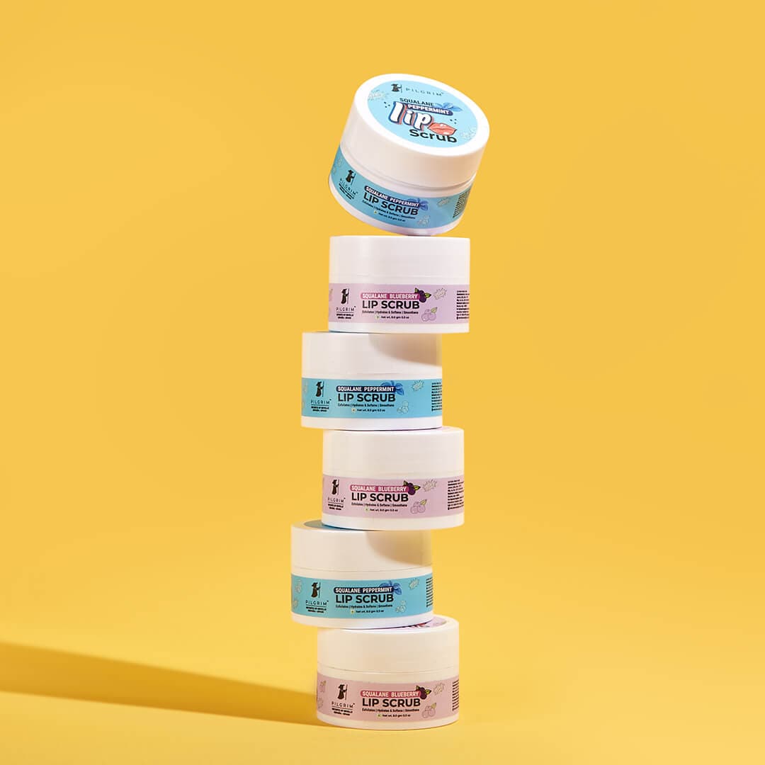 Squalane Blueberry Lip Scrub - FREE GIFT - Pilgrim India