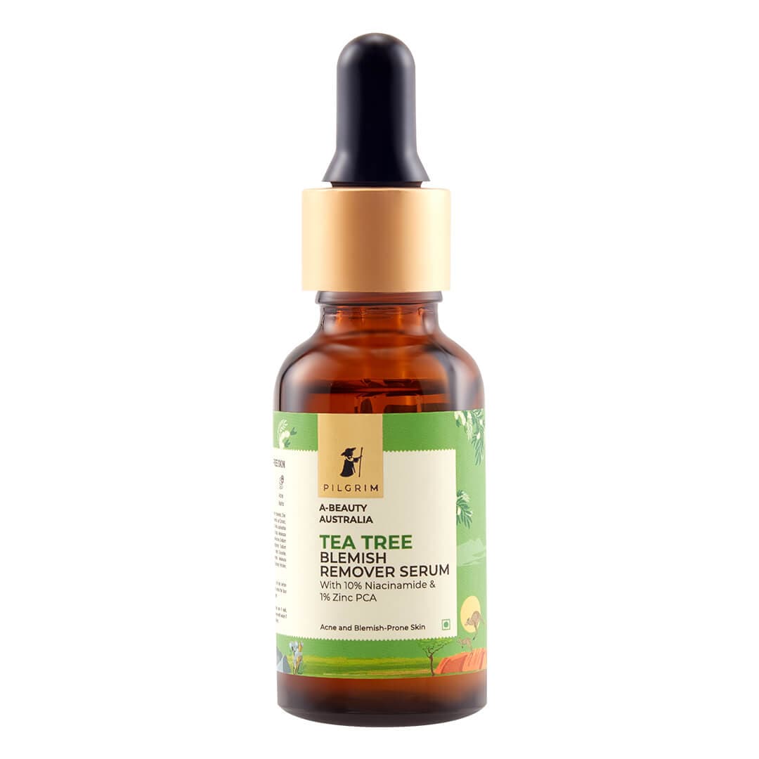 Tea Tree & 10% Niacinamide Blemish Remover Serum - Pilgrim India